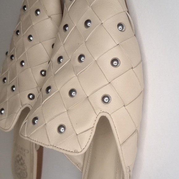 Lenja Flat Woven Mule with Studs Size 8.5 - Picture 4 of 10